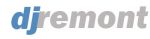 Логотип сервисного центра Djremont