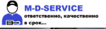 Логотип сервисного центра M-d-service