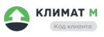 Логотип cервисного центра Климат-М