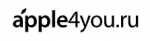 Логотип сервисного центра Apple4you
